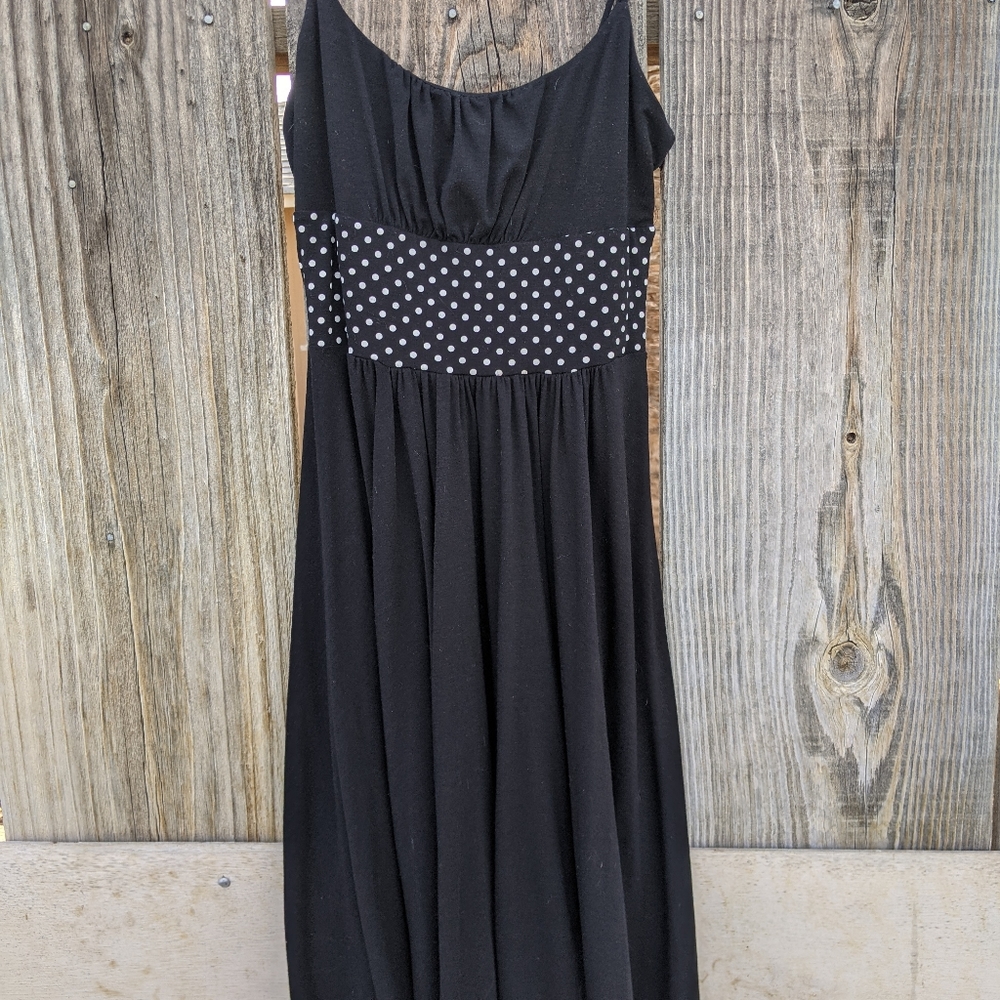 Black Spaghetti Strap Dress